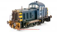 2918 Heljan Class 07 Diesel number 07 011 in BR Blue livery with weathered finish